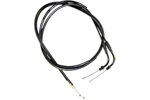 OuYi Motorcycle Throttle Cable Wire Compatible with Harley Sportster XL883 XL 883 XL1200 XL 1200 2002 2003 2004 2005 2006 2007 2008 2009 2010 2011 2012 2013 2014 (90cm)