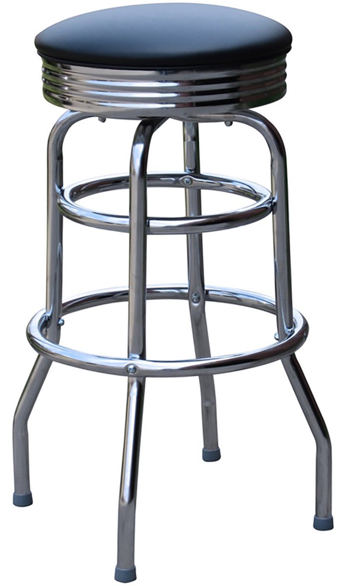 Best Black Metal Chrome Bar Stool