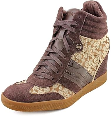 coach wedge sneakers