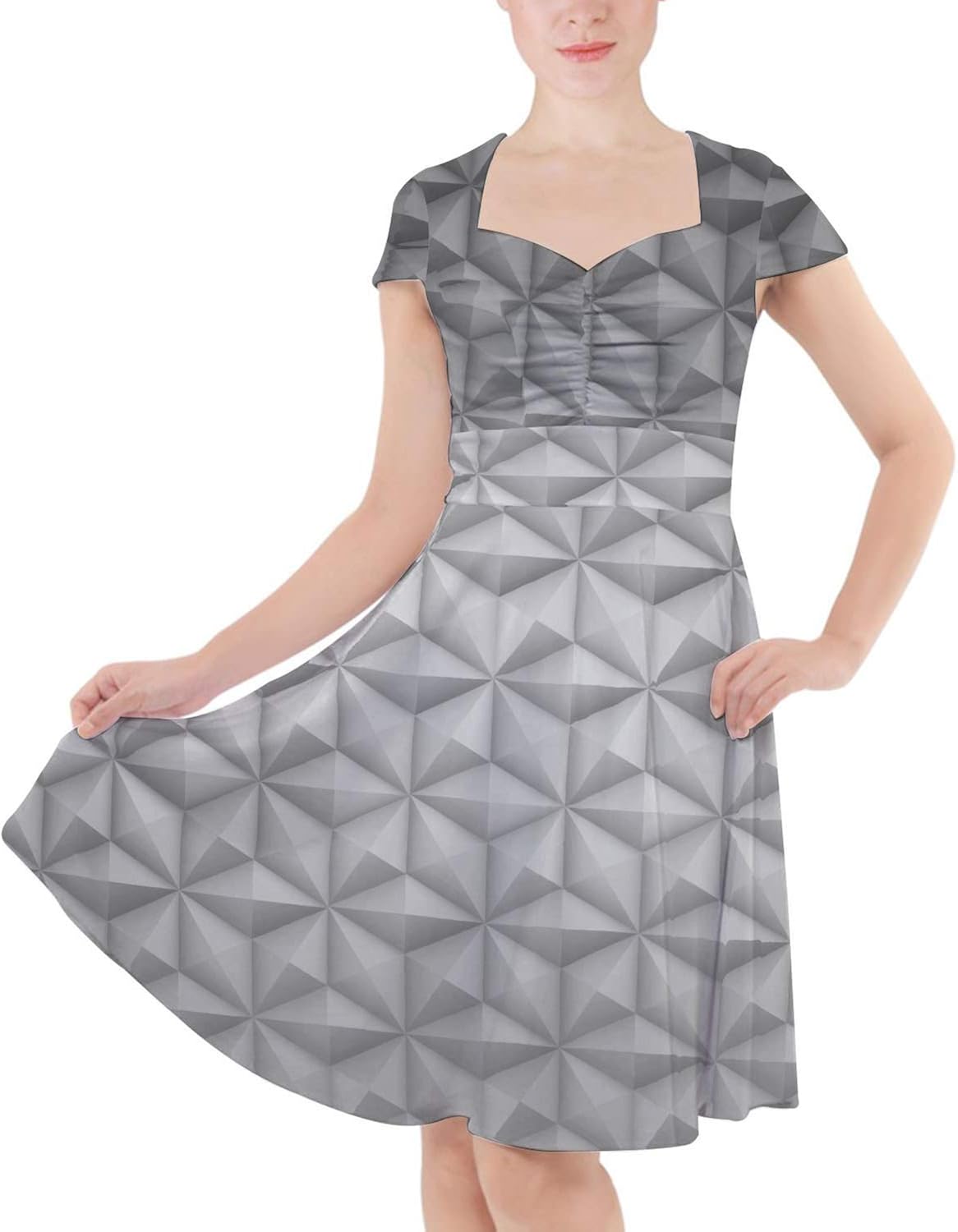 sweetheart midi dress