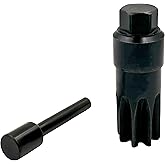 LLYZFED Engine Turning Tool and Timing Pin Kit Compatible with John Deere 3179 4239 6359 4276 3029 4039 6059 6068 6619 Engines Replaces JDE83 JDE81-4