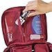 Makeup Toiletry Case,IEason Travel Cosmetic Makeup Toiletry Case Bag Wash Organizer Storage Pouch Handbag (Red)