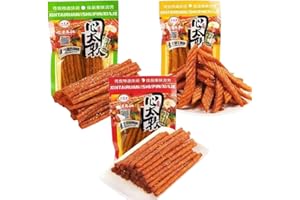 3 Packs Latiao Spicy Strip, Spicy Gluten -Sweet & Spicy Flavor, Spicy and Fresh, Chewy Texture, Chinese Spicy Snacks, Classic