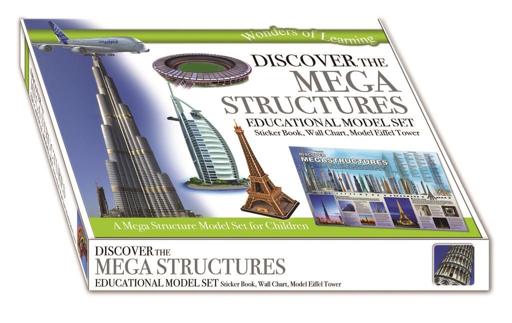 Robert Frederick Discover Mega Structures Educational Model Set