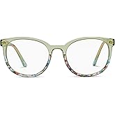 Peepers by PeeperSpecs Women's That's a Wrap Oversized Round Blue Light Blocking Reading Glasses
