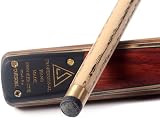 CUESOUL 57inch 3/4 Jointed Pool Cue 18oz Ash Walnut Extension Case view 3