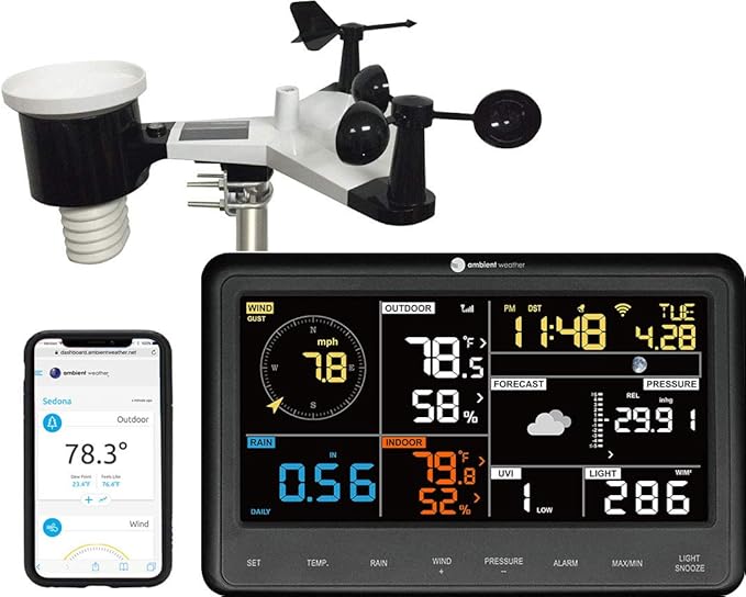 google home hub weather station