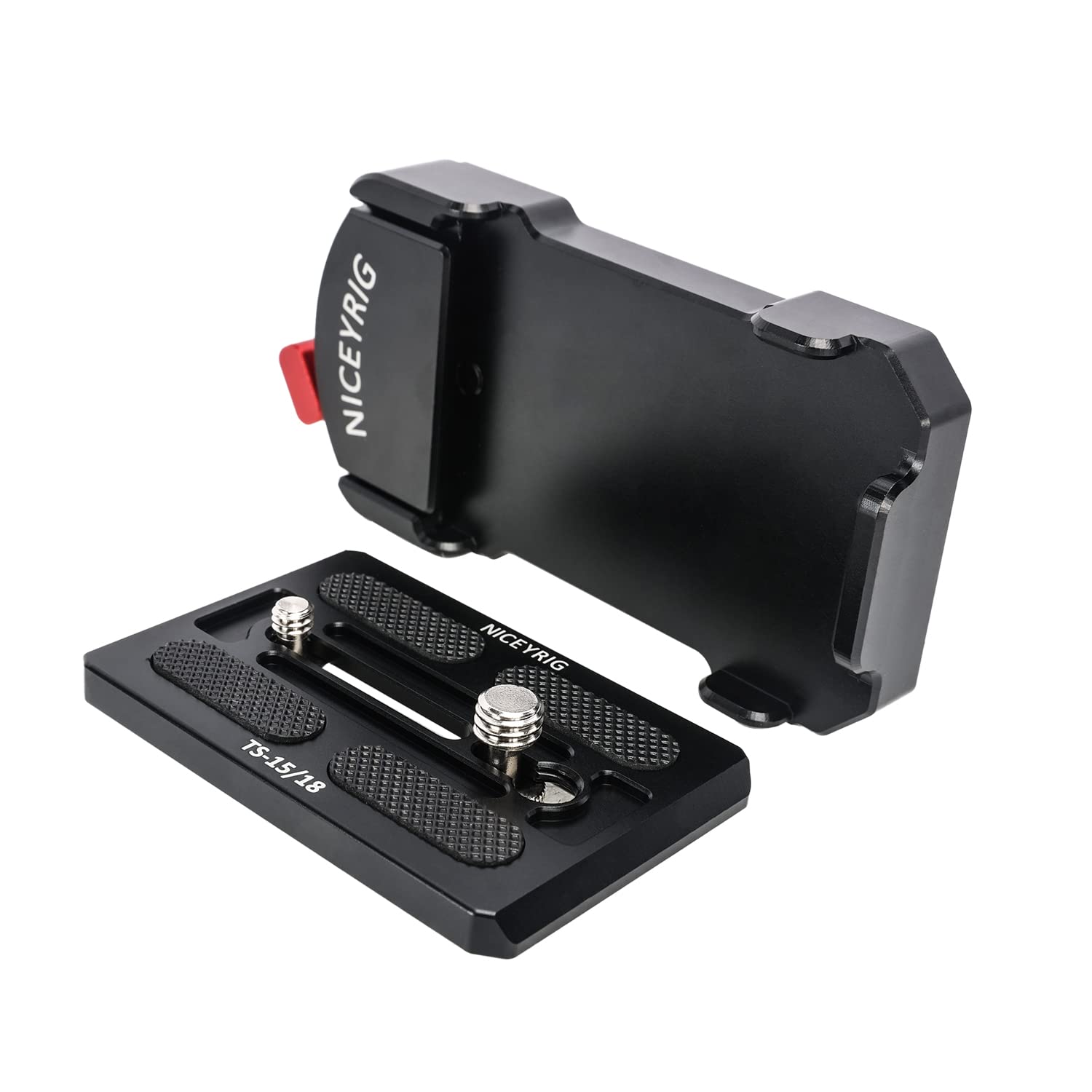 NICEYRIG Quick Release Plate Base Plate Touch and Go Plate for TERIS/TS-V15/V18/N10 for Camera Rig, Tripod Mount-522