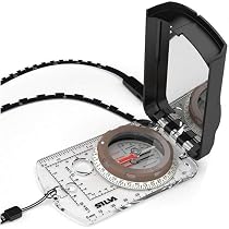 Silva Expedition S Compass - Professional Navigation With Luminous Markings, Clinometer, Slope Card & Adjustable Declination
