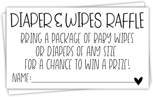 diapers and wipes baby shower