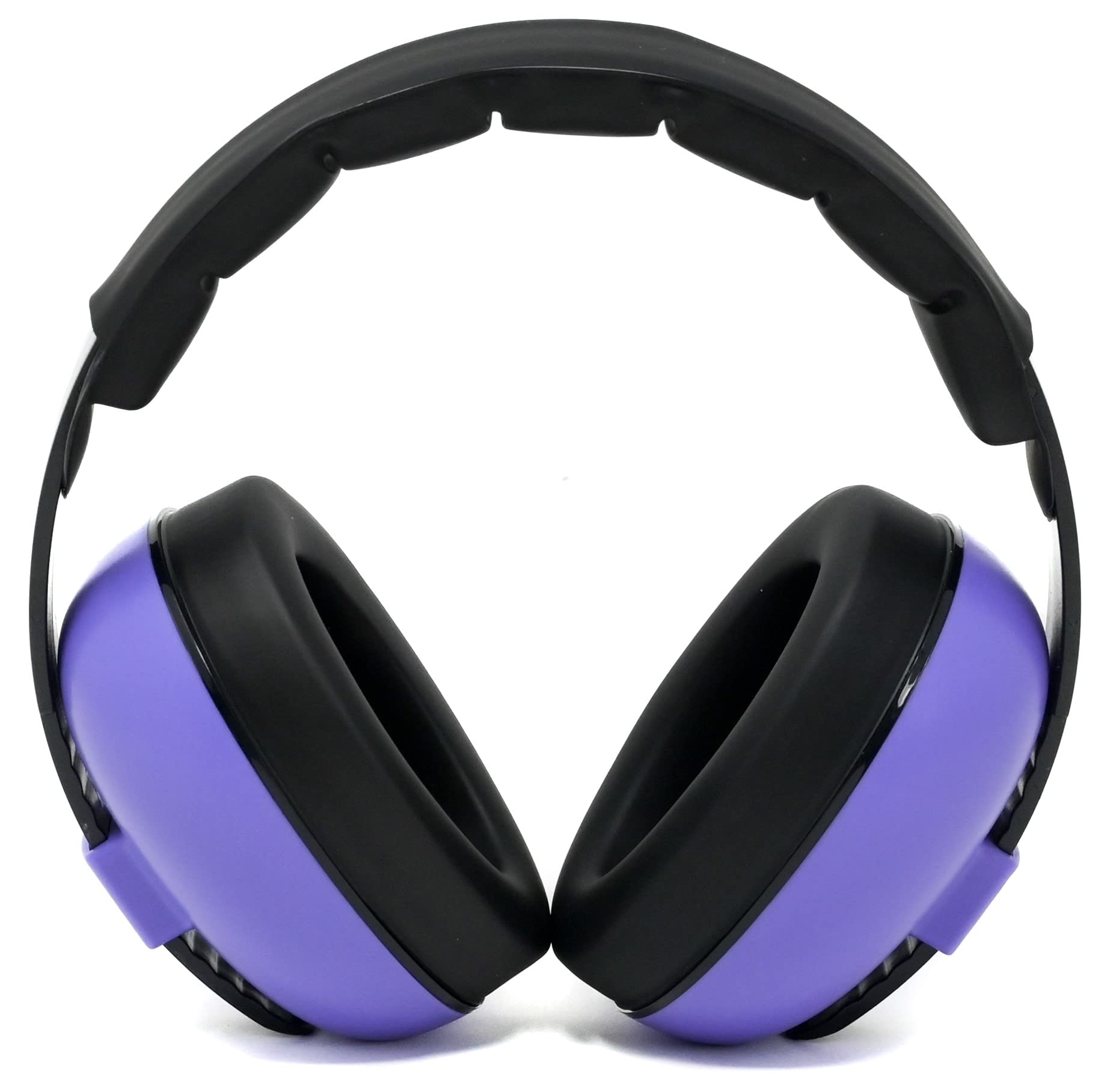 Syke Kids Ear Defenders Adjustable Noise Cancelling Hearing Protection Safety Earmuffs Comfortable Padded Headband Ear Protection For Toddlers And Babies, Purple (Purple)