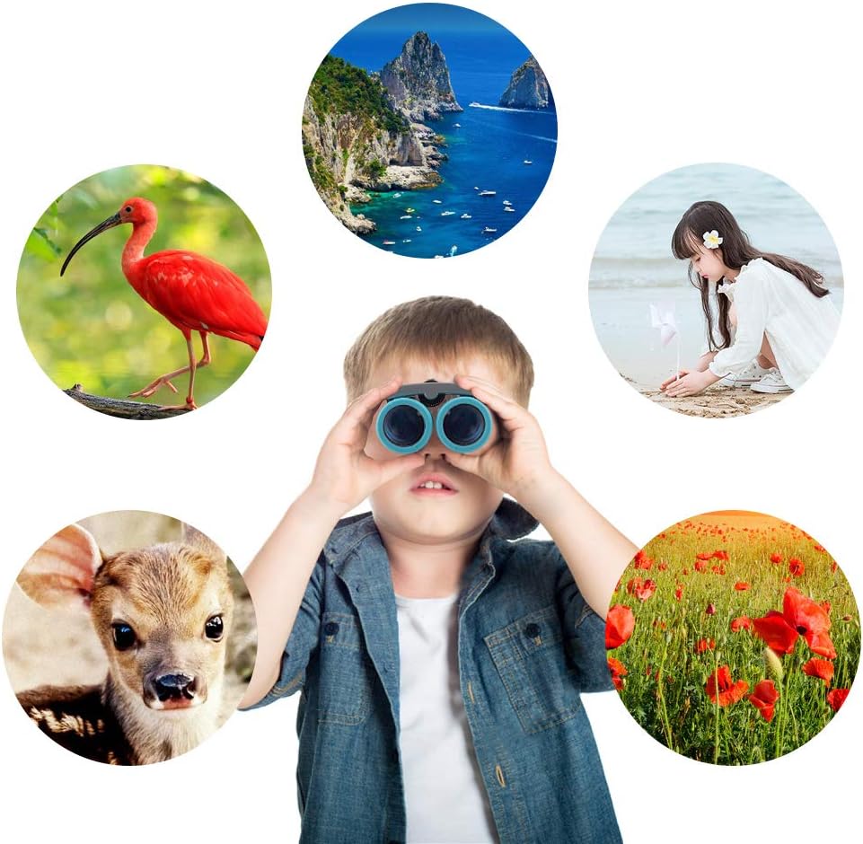 UUSTAR Toys/Gifts for 3-12 Year Old Boys, Binocular for Kids 10x22 High-Resolution Compact Shockproof Folding Mini Telescope for Bird Watching, Travel, Camping: Camera & Photo
