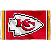Kansas City Chiefs KC Large 3x5 Flag