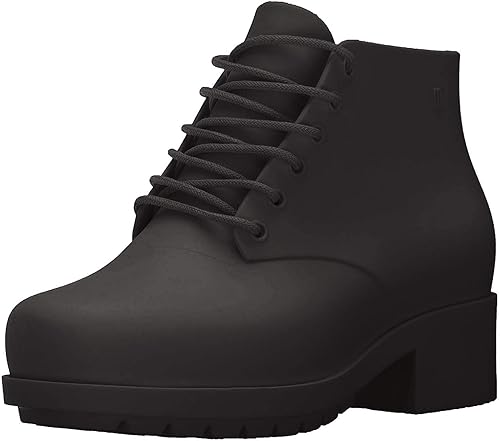 mini melissa black boots