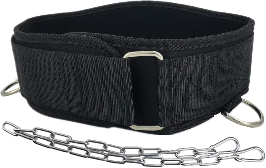Blueprint PX Weight Lifting Belt with Chain for Weighted Dips, Pull Ups