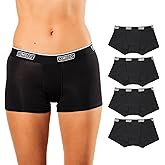Bambody Absorbent Boy Short, Period Underwear for Women and Teens - Protective - Soft, Comfortable, Breathable