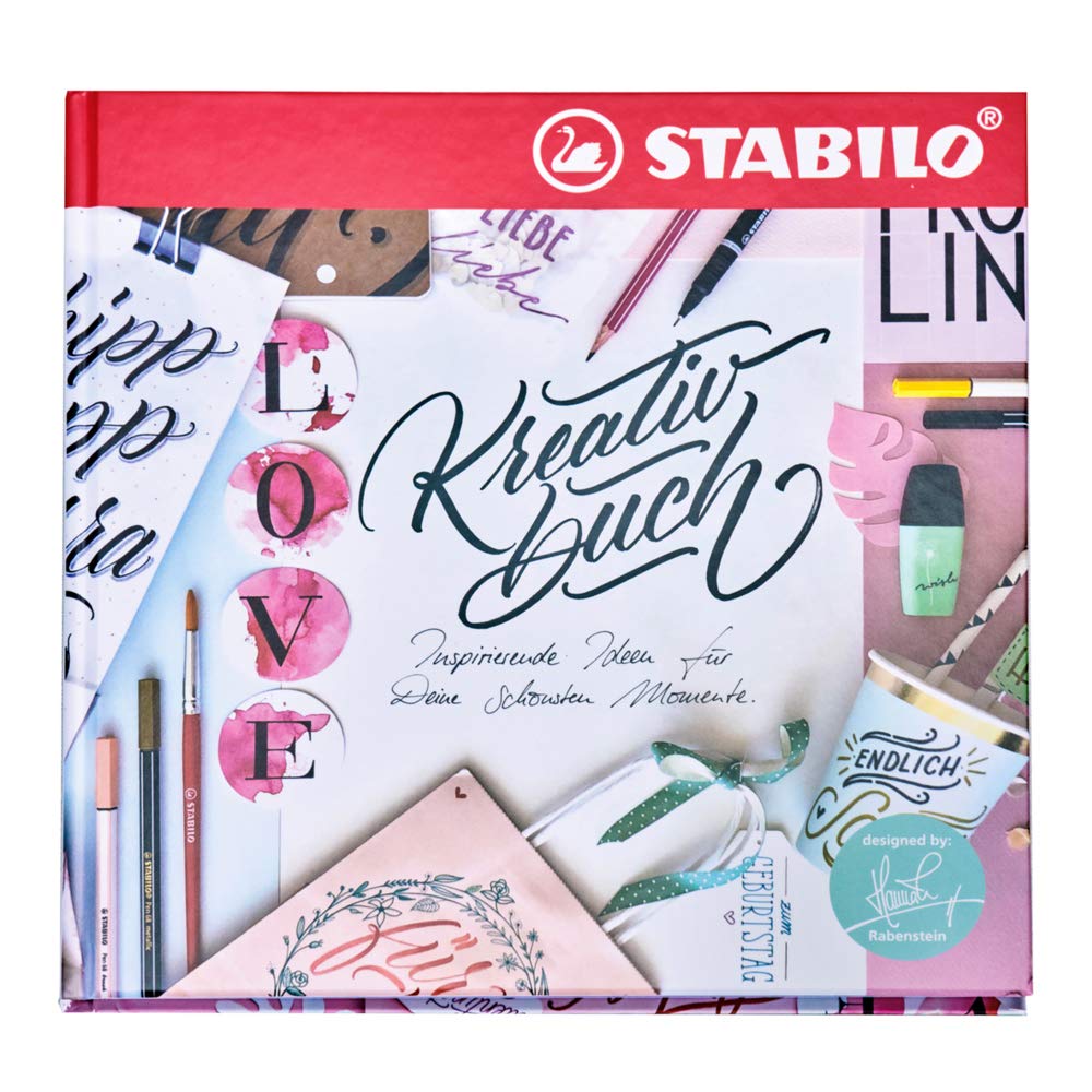 STABILO Creative Book by Hannah Rabenstein - Inspiring Ideas for Your Most Beautiful Moments