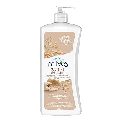 ST.Ives Naturally Soothing Oatmeal & Shea Butter Body Lotion, 621ml