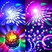 Spriak 12 Color Changes RGB 10W Rotating Magic Ball Stage Lights for KTV Xmas Party Wedding Show Club Pub Disco DJ