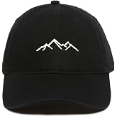 Mountain Outdoors Baseball Cap Embroidered Cotton Adjustable Dad Hat