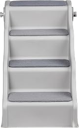 Amazon Basics Foldable Dog Steps Grey 60.7 x 40.9 x 50.2 cm view 3