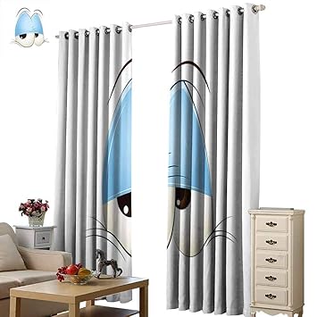 Amazon Com Xlcsomf Printed Curtain Eye Protective Furniture Comic