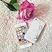 iPhone 5s Case, iPhone SE Case, GMYLE Snap Cover Glossy for iPhone 5 / 5s / SE - White Marble Pattern Slim Hard Back Case