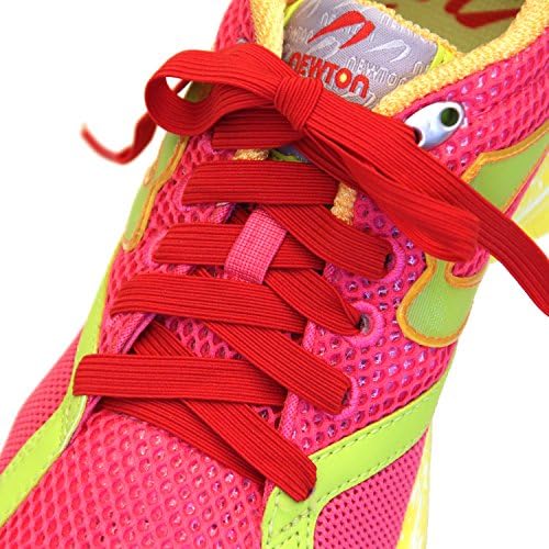 S SlacklaceSlacklace Elastic Shoelaces - Flat Lace, No Lock, No Re-Tie - Lace Replacement for Any Shoe