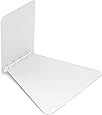 Umbra Conceal Floating Bookshelf, Large, White