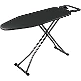PETIARKIT Ironing Board?12’’*36’’ Heat Resistant Cover Iron Board with Steam Iron Rest, Foldable Ironing Stand for Easy Stora