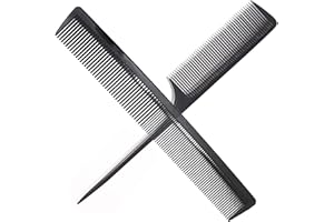 Hair Combs - Fine Teeth Hair Dressing Comb and Teasing Comb for Men and Women