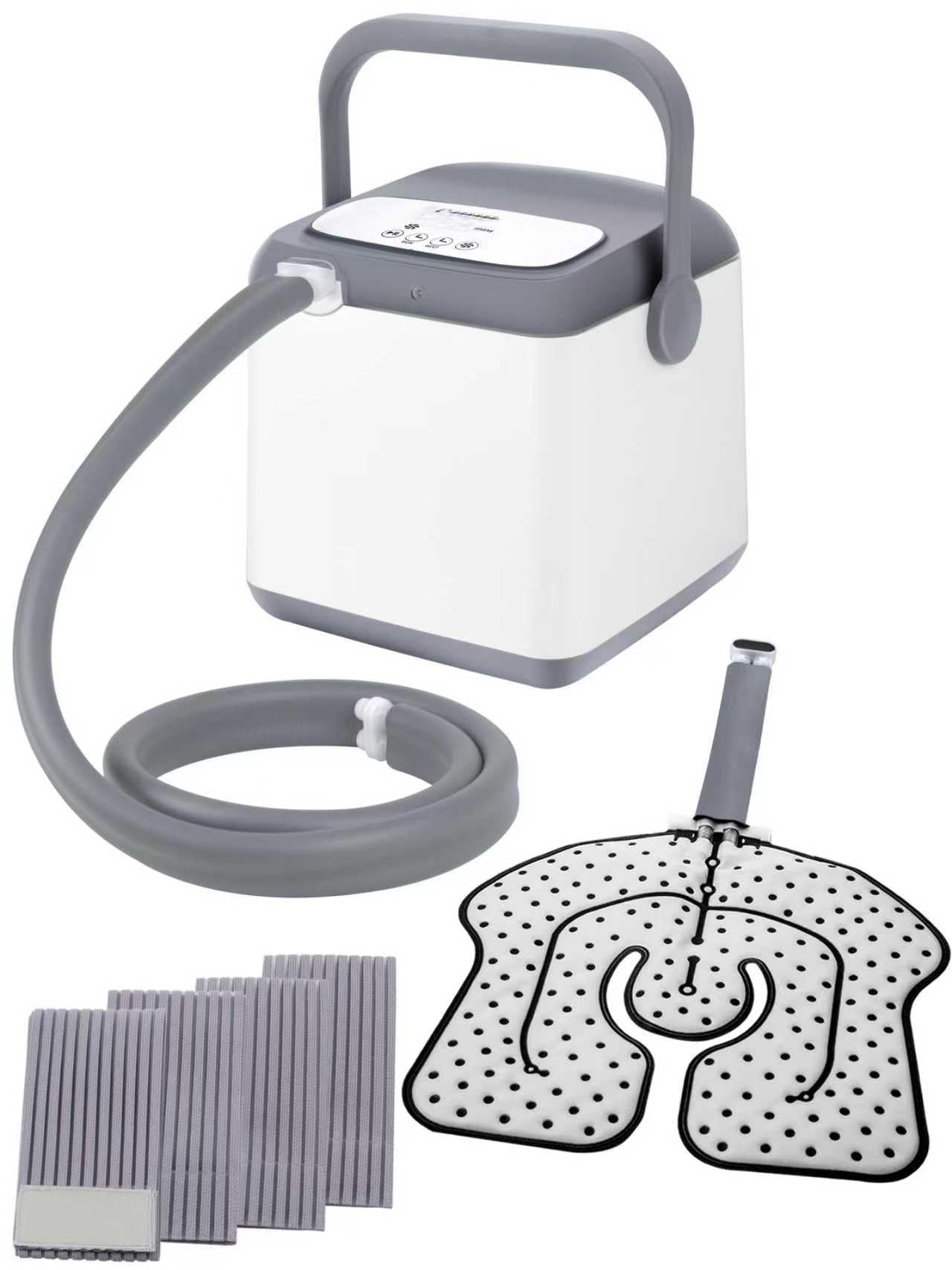 Photo 1 of NEHOO Cold Therapy System, Pain Relief for Post-Surgery Recovery, Programmable Ice Therapy Machine, Continuous Cryotherapy, Universal Pad for Knee, Ankle, Cervical, Back and Leg, Including 4 Straps