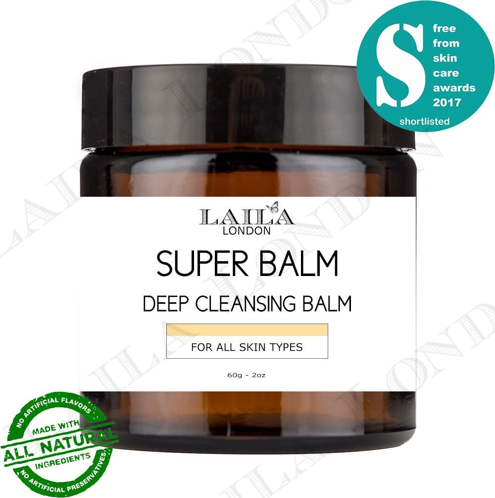 Super Balm 100% Natural for Eczema Psoriasis Age Spots Stretchmarks Cellulite Skin Tightening Skin Healing Wrinkles Sunburn Anti-aging Moisturizer Cleansing with Beeswax Shea Butter - Botanical Herb