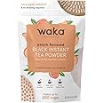 Waka Instant Black Tea Mix, Peach Flavored - 100% Tea Leaves, No Additives, Unsweetened Tea Powder for 50 Quarts or 200 Cups – Easy and Quick Hot or Iced Teas (4.5oz)
