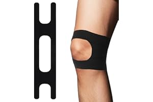 16pcs Patella Tendon Support Tape, Pre-Cut Kinesiology Tape Knee Strap Support Patch Stickers Protect Breathable Elastic Kine