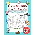 CVC Words Workbook: Simple Phonics Practice for Young Learners, CVC Words Phonics, Kindergarten Vowels, Phonics Educational Workbook (Phonics Workbooks)