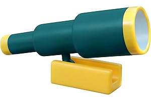Jungle Gym Kingdom Playground Accessories - Pirate Ship Telescope for Kids - Plastic Attachment for Treehouse, Outdoor Playhouse, Playset, Backyard Swing Set (Green)