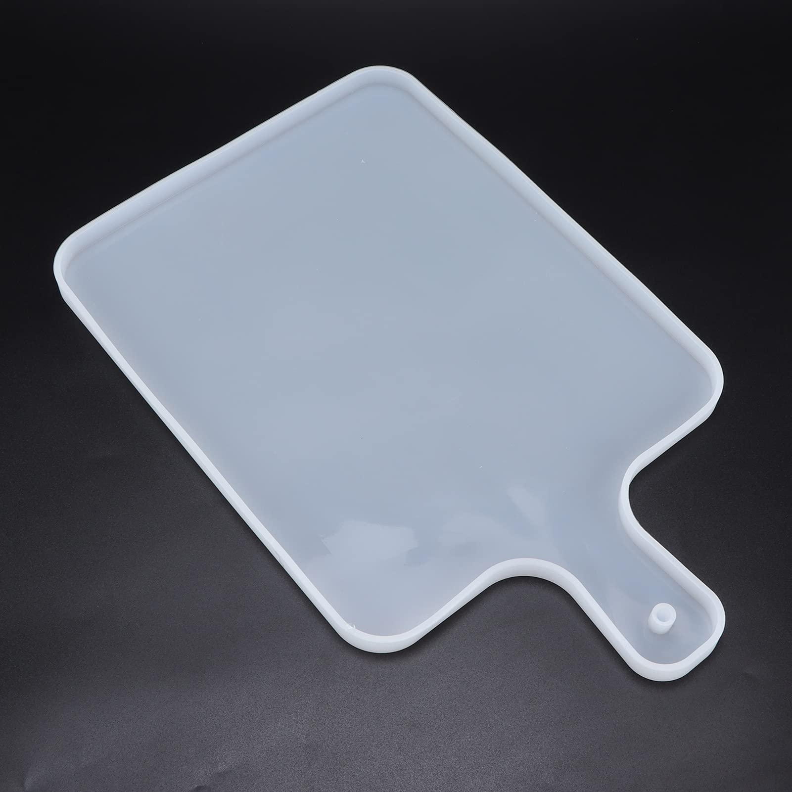 Rectangle Cheese Board Epoxy Resin Silicone Molds Resin Mould Coaster Handle Tray for Serving Tray, Platter Home Table Decoration
