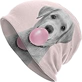 sunwarshile Alpaca Llama Beanie Hat Slouchy Knitted Chemo Thin Skull Cap for Women Men Running