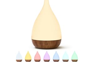 SoulOrigin Essential Oil Diffuser, Automatic Water Shortage Protection Home Aromatherapy Diffuser, 8-Color Light and Ultra Qu