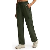 Libin Women's Hiking Pants Petite/Regular/Tall Cargo Pants Safari Clothes | Lightweight, Quick Dry, Breathable, Travel, Casual, Gym