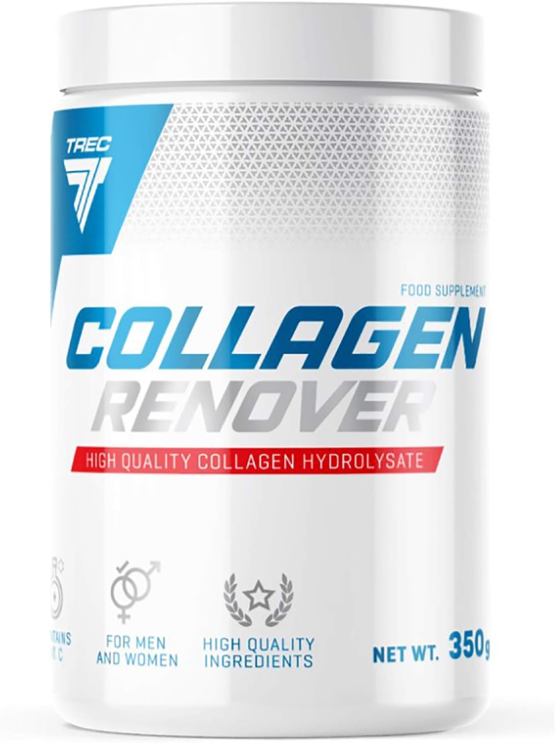 Trec Nutrition - Collagen Renover - 350 g / 70 portions - Sweet Cherry Flavour - Support Joint Cartilage And Maintains Beautiful Skin - With Vitamin C