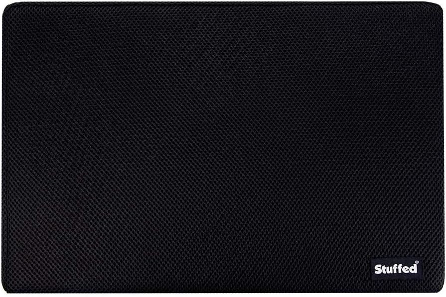 Memory Foam Seat Cushion Pad for Desk Chair, Non-Slip Wheelchair Orthopedic Memory Foam Coccyx Cushion for Long Sitting, Seat Riser Cushion for Office Chair, Pain Relief Cushion with Non-Slip Bottom: Home & Kitchen