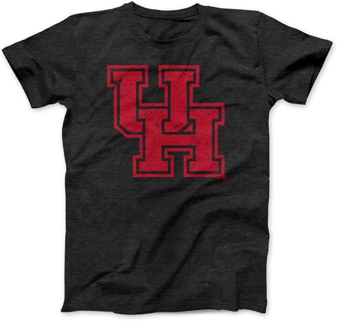 University of Houston Premium NCAA Cotton Polyester Blend Collegiate TShirts (University of