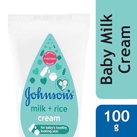 johnson baby cream milk rice