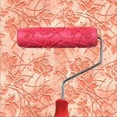Embossed Paint Roller for Walls, 7 Inch 3D Pattern Embossing Rollers Decorative Art Roller for Paint, Painting Construction Tool Wall Decoration(Color:TypeC)