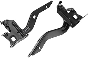 HOPESPANNER No.5342002510/5341002510 Hood Hinges for Toyota Corolla 2020-2022 Black Front Driver and Passenger Side Front Bon