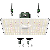 VIVOSUN LumaLight 100W LED Grow Light, Full Spectrum Plant Light | Smart Dimmable &amp; High PPFD for Indoor Plants Seedling Vegetables Bloom, Fits 2&times;2/2&times;4 Grow Tents