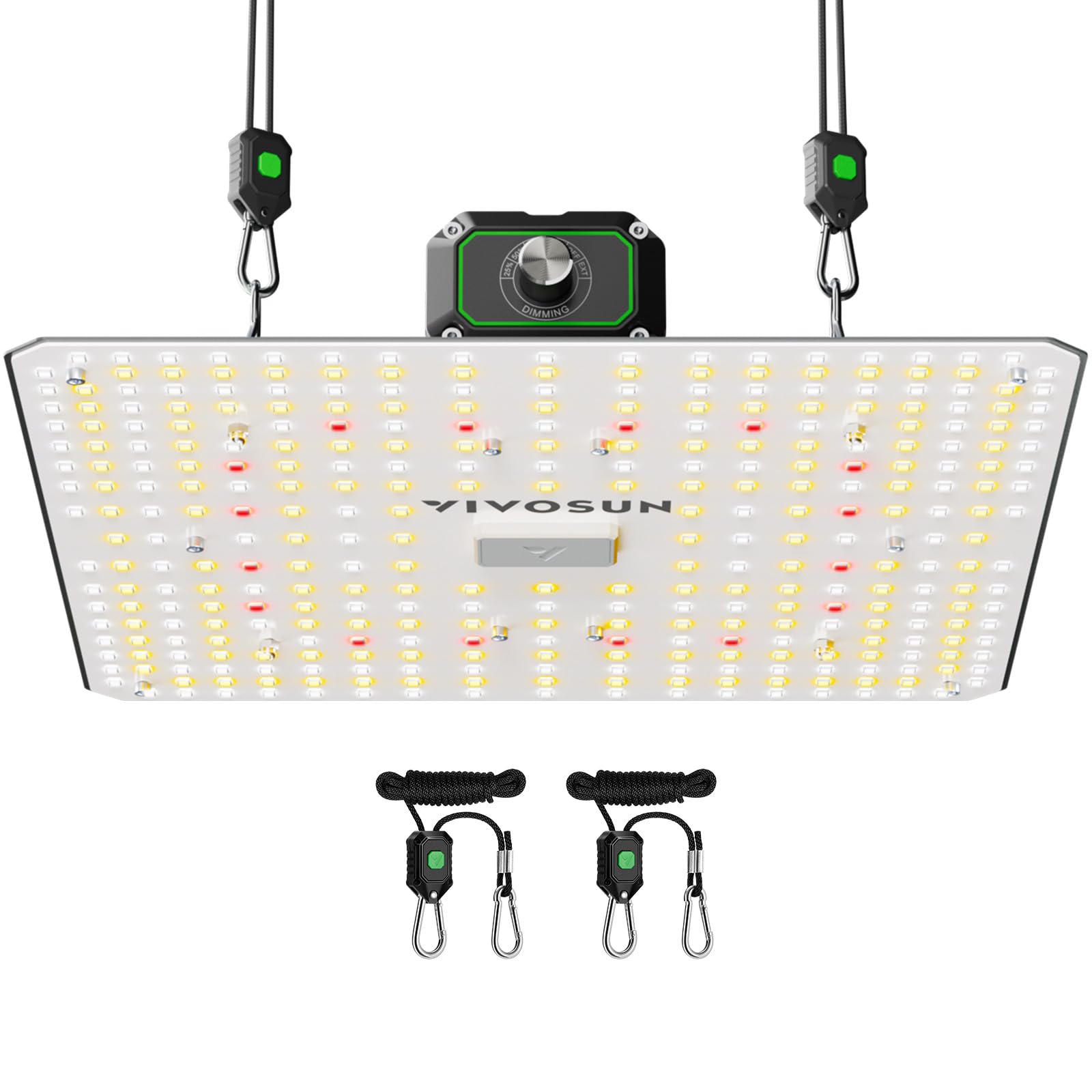 Photo 1 of VIVOSUN LumaLight 100W LED Grow Light, Full Spectrum Plant Light, Smart Dimmable & High PPFD for Indoor Plants Seedling Vegetables Bloom, Fits 2×2/2×4 Grow Tents