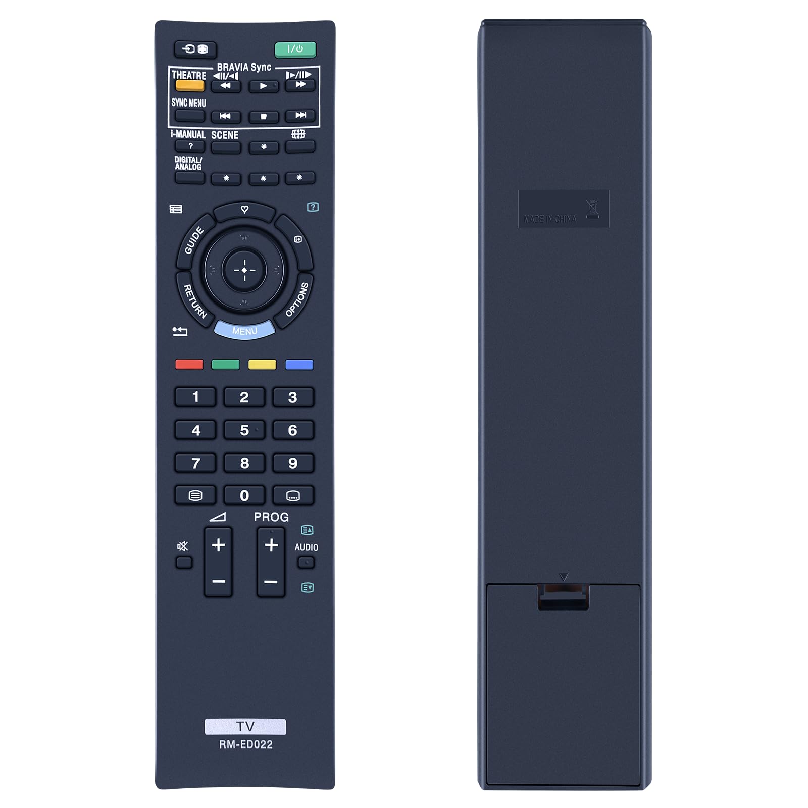 Suitable for Sony LCD Bravia TV RM-ED022 remote KDL-22BX200 KDL-22EX302 KDL-26EX301 KDL-32BX300 KDL-32EX301 KDL-32EX402 KDL-37EX401 KDL-40BX400 KDL-40EX401 RMED022 Replacement Remote Control